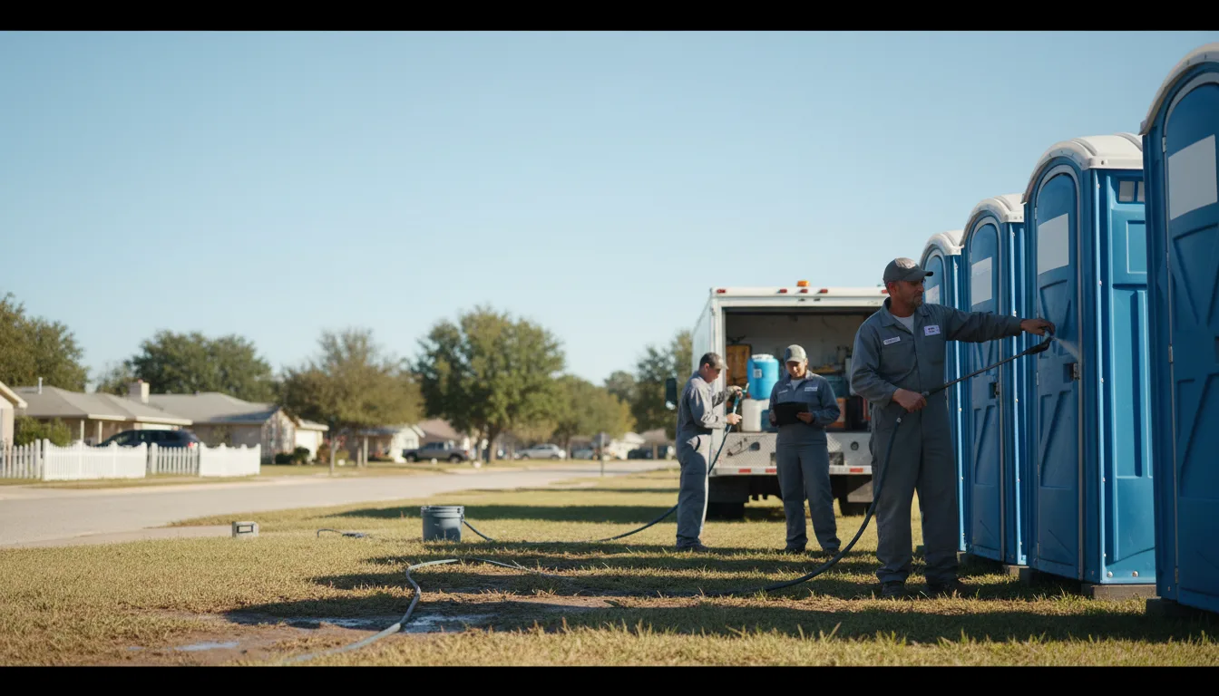 Long-Term Portable Toilet Rental in Pulaski, IA near me